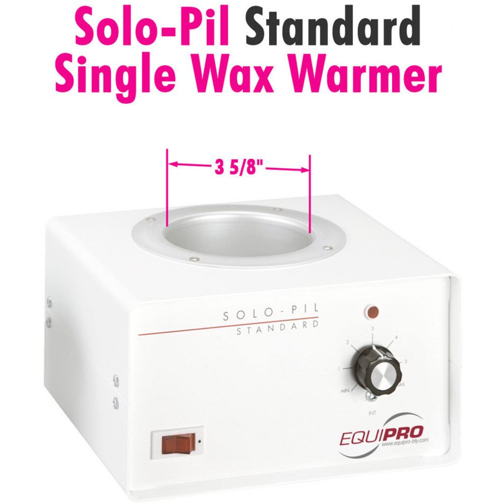 Solo-Pil Standard Single Wax Warmer with 3-5/8 Diameter Tank by Equipro</font>