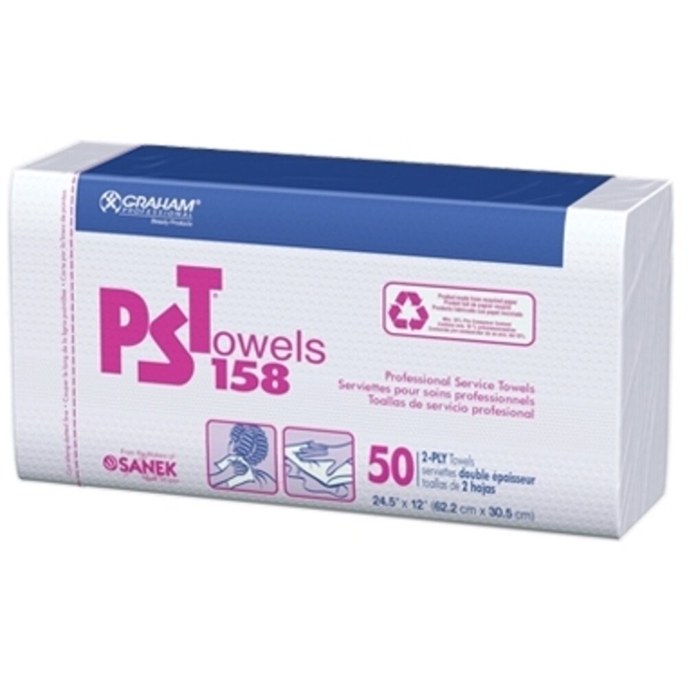 GRAHAM PROFESSIONAL PST Towels 50ct Case of 10 pac