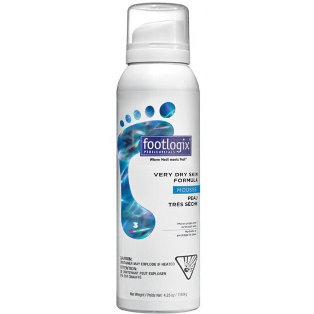 FOOTLOGIX Very Dry Skin Formula Mousse 3 4.23 oz