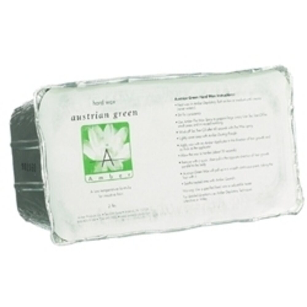 AMBER PROFESSIONAL Austrian Green Hard Wax 2 Lbs