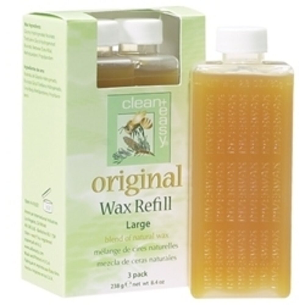 CLEAN+EASY Original Wax Refills Large 3-pk.