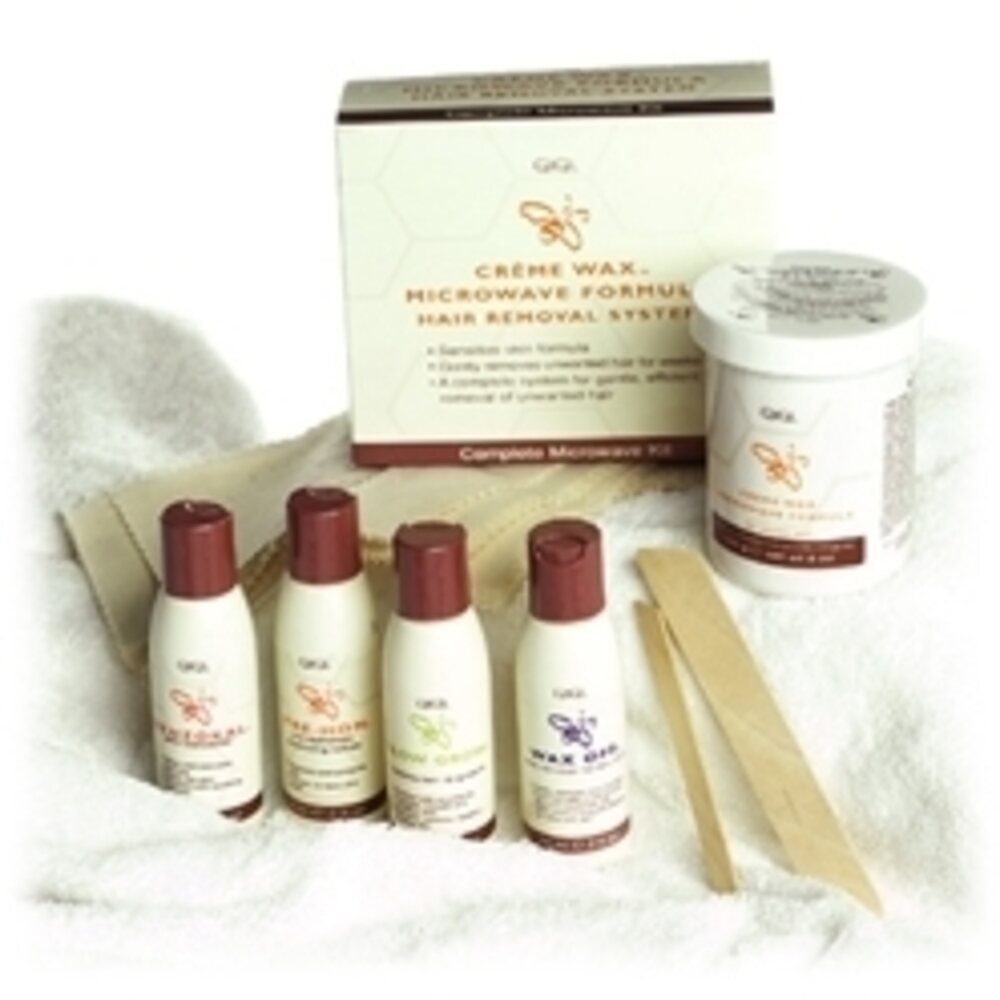 GIGI Creme Wax Microwave Kit
