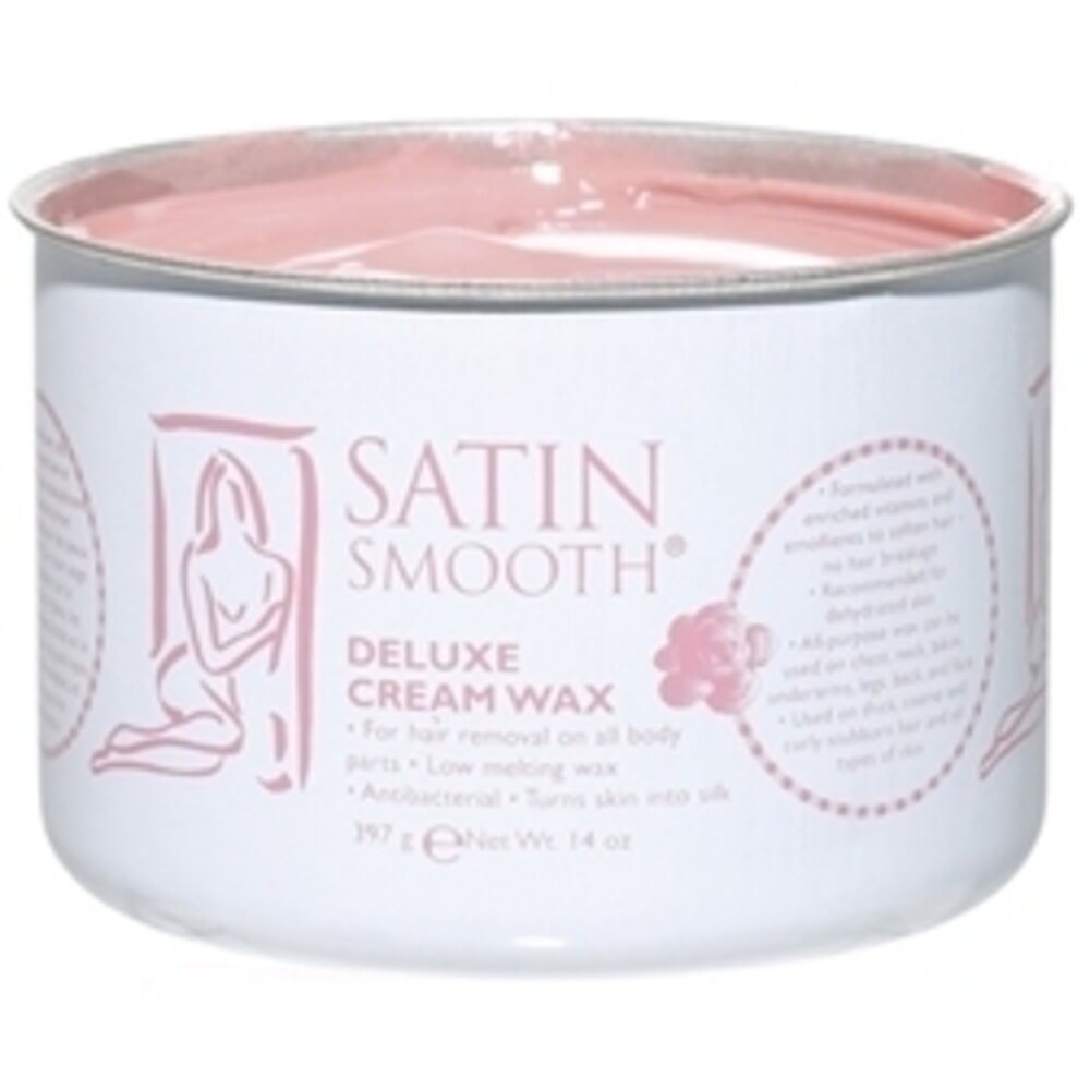 SATIN SMOOTH Deluxe Cream Wax 14 oz.