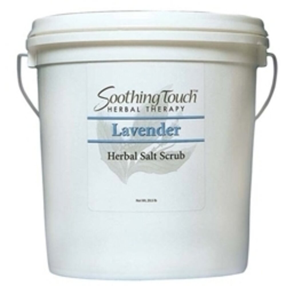 SOOTHING TOUCH Lavender Herbal Salt Scrub 2 Gall