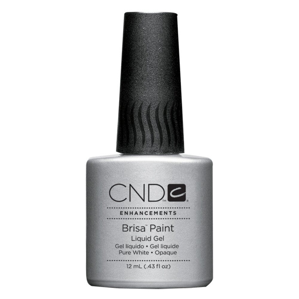 CREATIVE NAIL DESIGN White Brisa Gel Paint 0.43