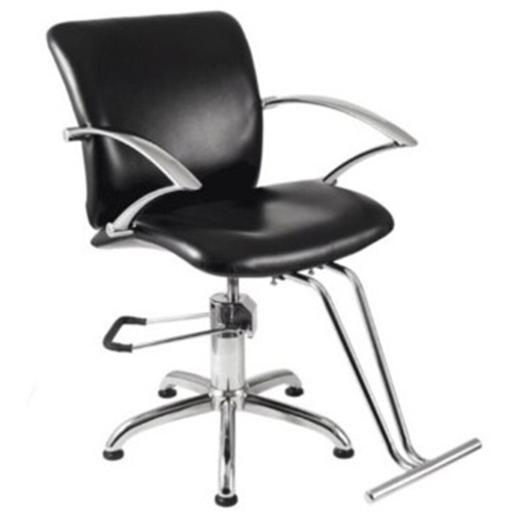 Encore Cristofano Styling Chair Star Base (H-2115BKS)