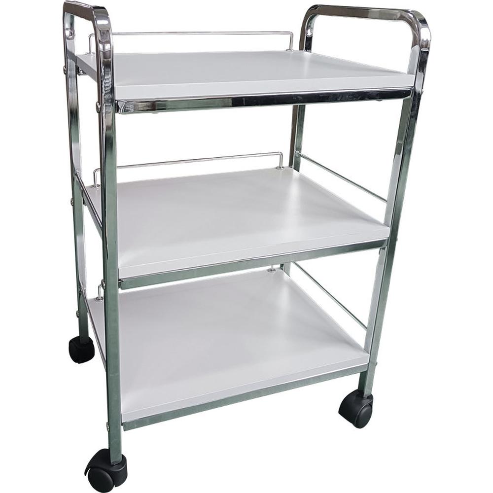 Encore 3 Shelf Roll About Beauty Trolley (H-2703)