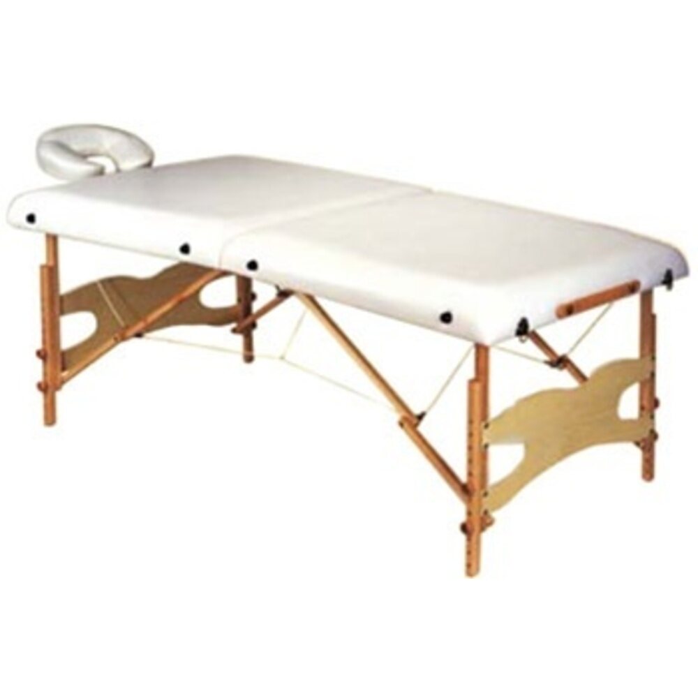 Encore Deluxe Portable Massage Table White (H-3729)