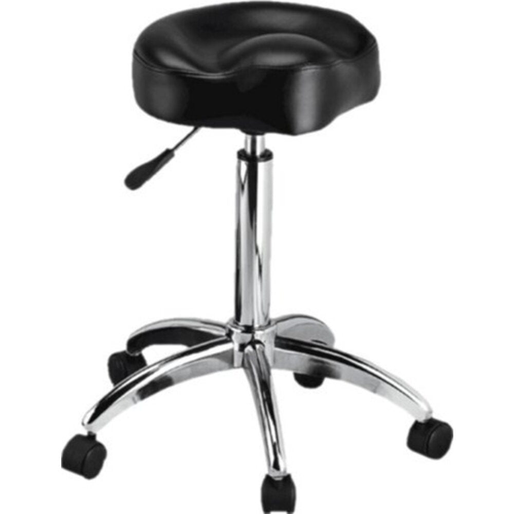 Encore Pneumatic Bicycle Shape Technician Chair Black (H-9171BK)