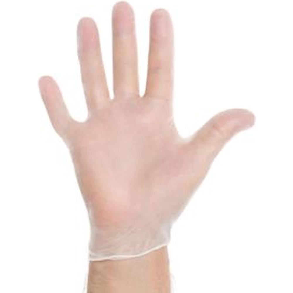 MEDGLUV Vinyl Disposable Gloves Powder-Free 100