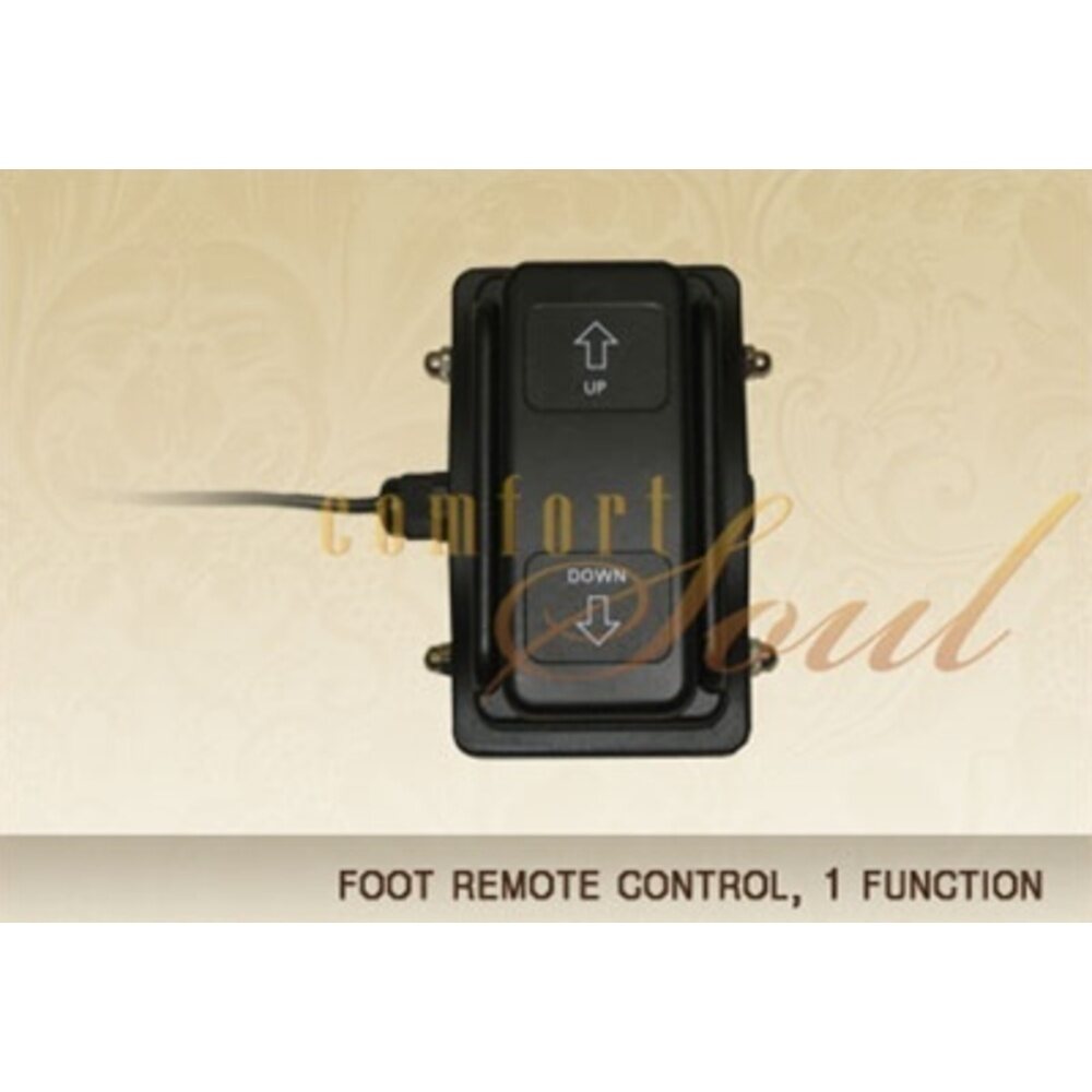Foot Remote Control 1 Function by ComfortSoul (FR100B)