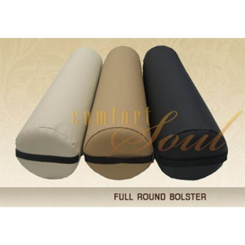 Full Round Bolster by ComfortSoul (BST100FR-I)