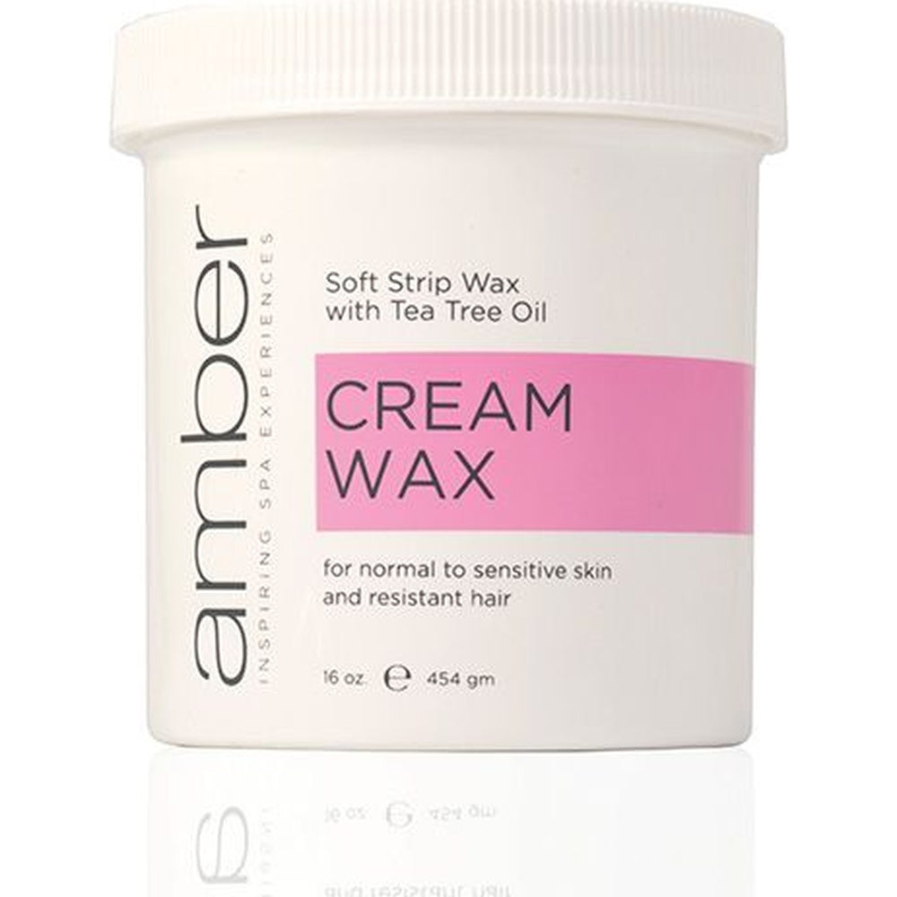 Cream Wax Jar 16 oz. by Amber Products (AMB109)