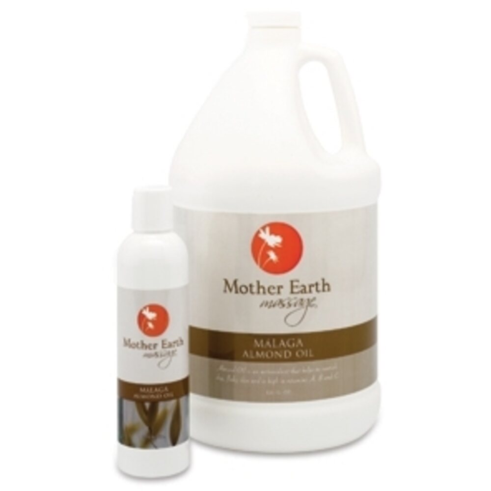Malaga Almond Oil 128 oz. by Mother Earth (P408)