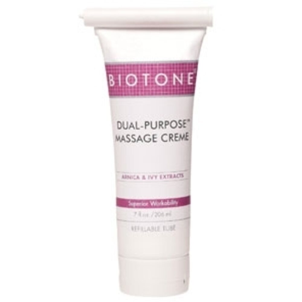 Dual Purpose Massage Cr&egrave;me 7 oz. by Biotone (BIDP7)