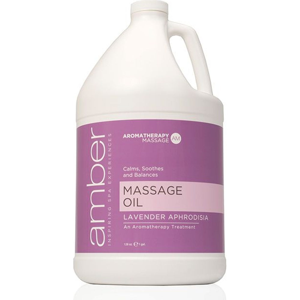 Lavender Massage Oil 1 Gallon by Amber Products (AMB527-L)