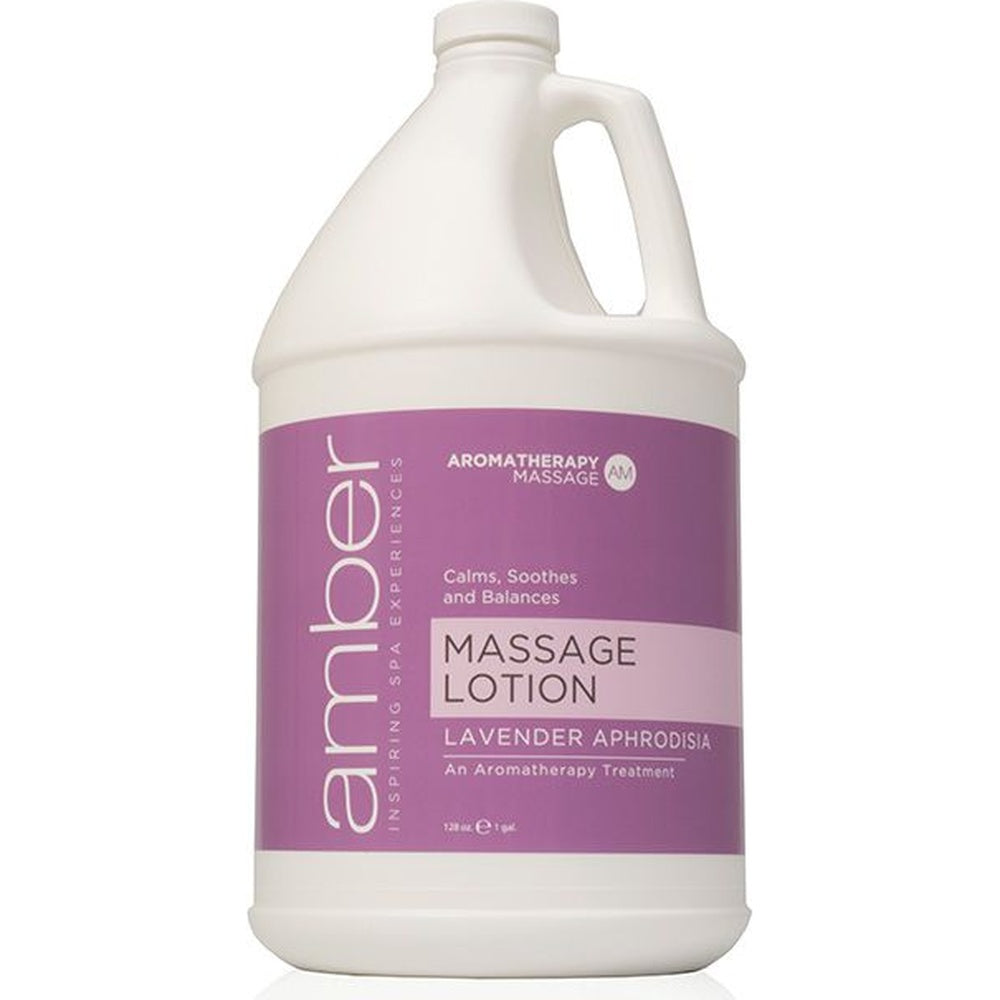 Lavender Massage Lotion 1 Gallon by Amber Products (AMB530-L)