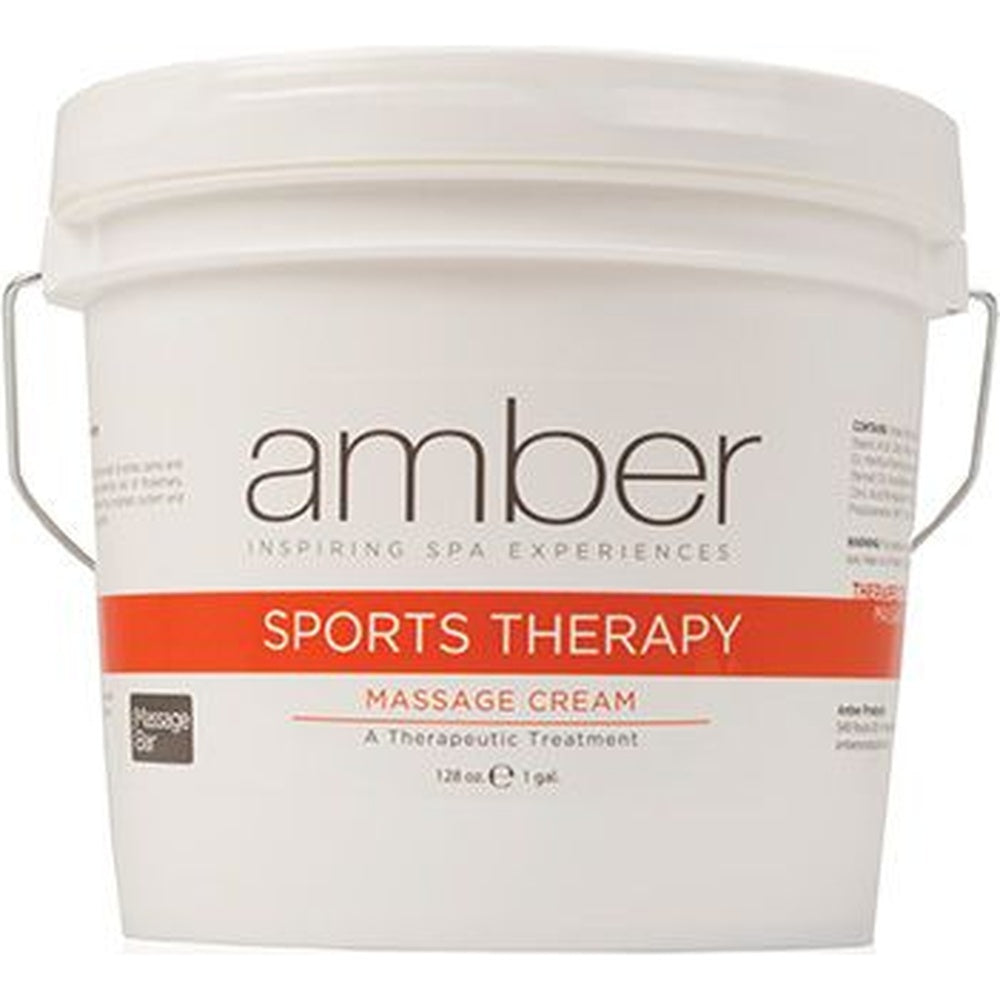 Sports Therapy Massage Cream 1 Gallon by Amber Products (AMBCR102)