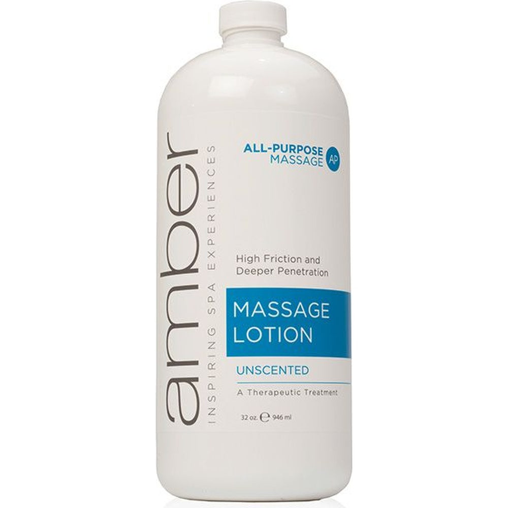 Unscented Massage Lotion 32 oz. by Amber Products (AMB529-U)