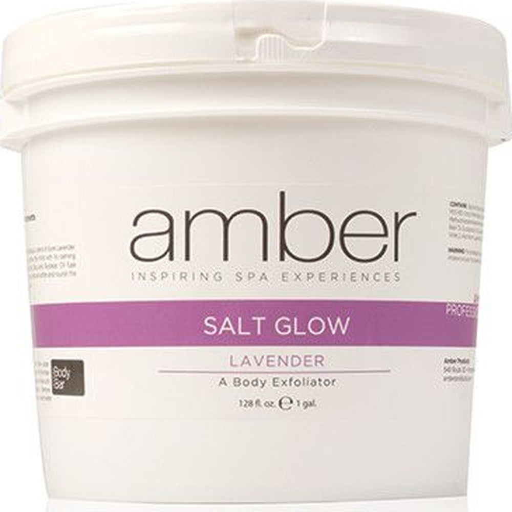 Lavender Aphrodisia Salt Glow 1 Gallon by Amber Products (AMB720-L)