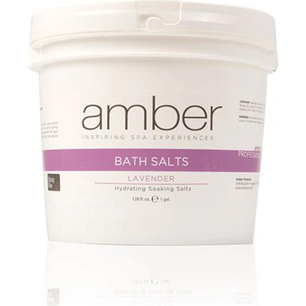 Lavender Aphrodisia Bath Salts 1 Gallon by Amber Products (AMB721-L)