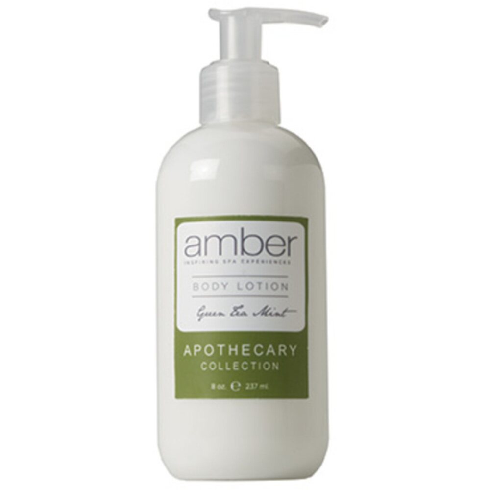 Green Tea Mint Body Lotion 8 oz. by Amber Products (AMBR654-GT)