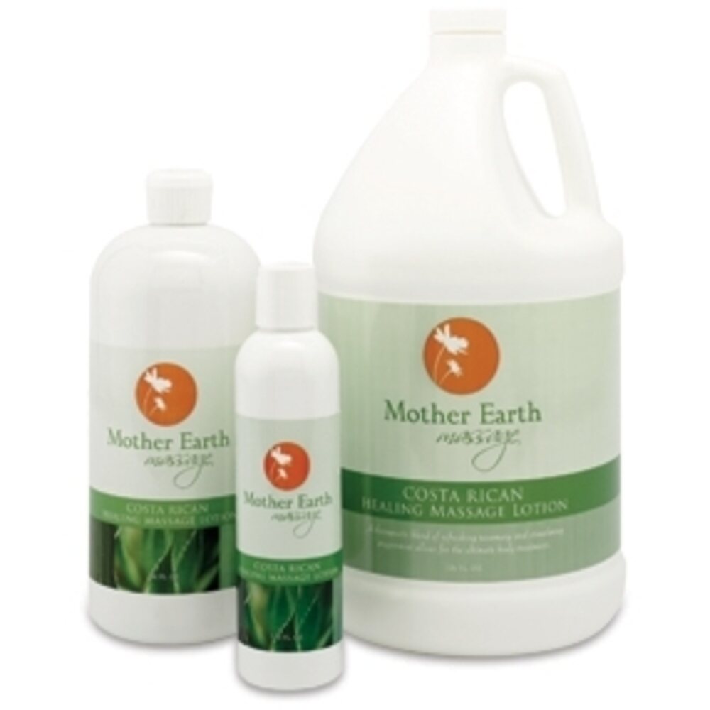 Costa Rican Healing Massage Lotion 8 oz. by Mother Earth (P496)