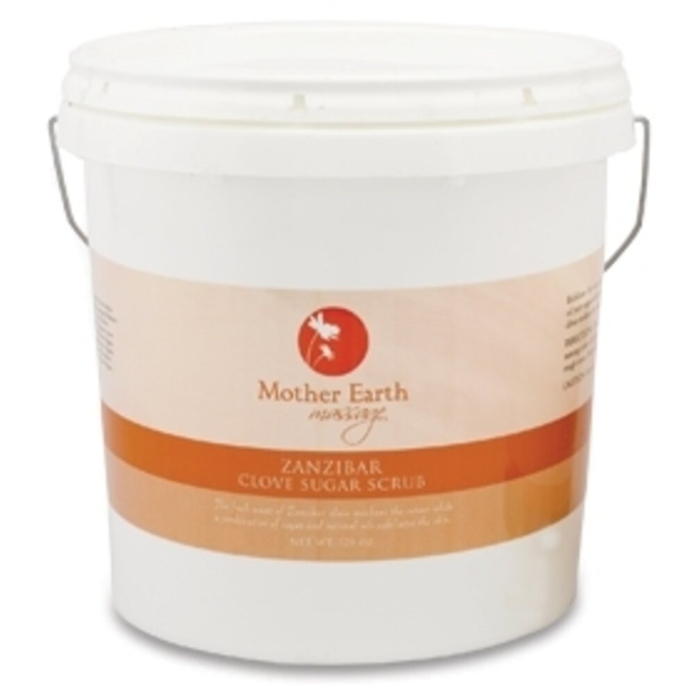 Zanzibar Clove Sugar Scrub 128 oz. by Mother Earth (P502)