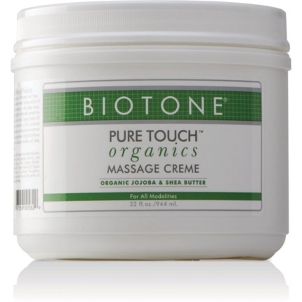 Pure Touch Organic Massage Creme 32 oz. by Biotone (BIOORG32)