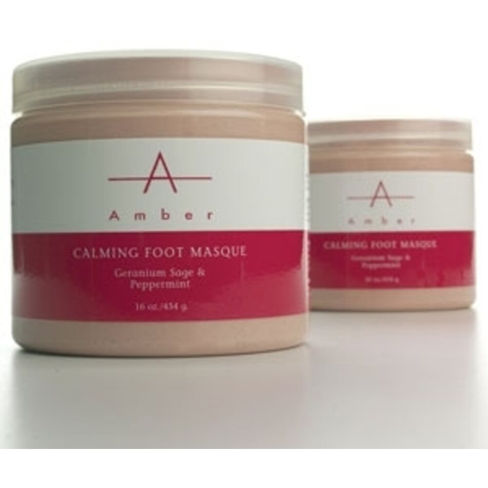 Geranium SagePeppermint Calming Foot Masque 64 oz. by Amber Products (AP127)