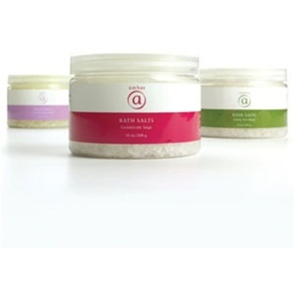 Lavender Aphrodisia Bath Salts 13 oz. Case of 6 by Amber Products (AMBR656-L)