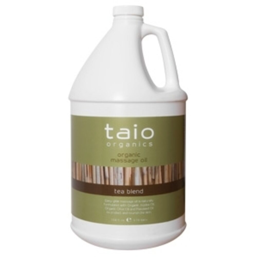 Tea Massage Oil 128 oz. by Taio Organics (TO414-T)