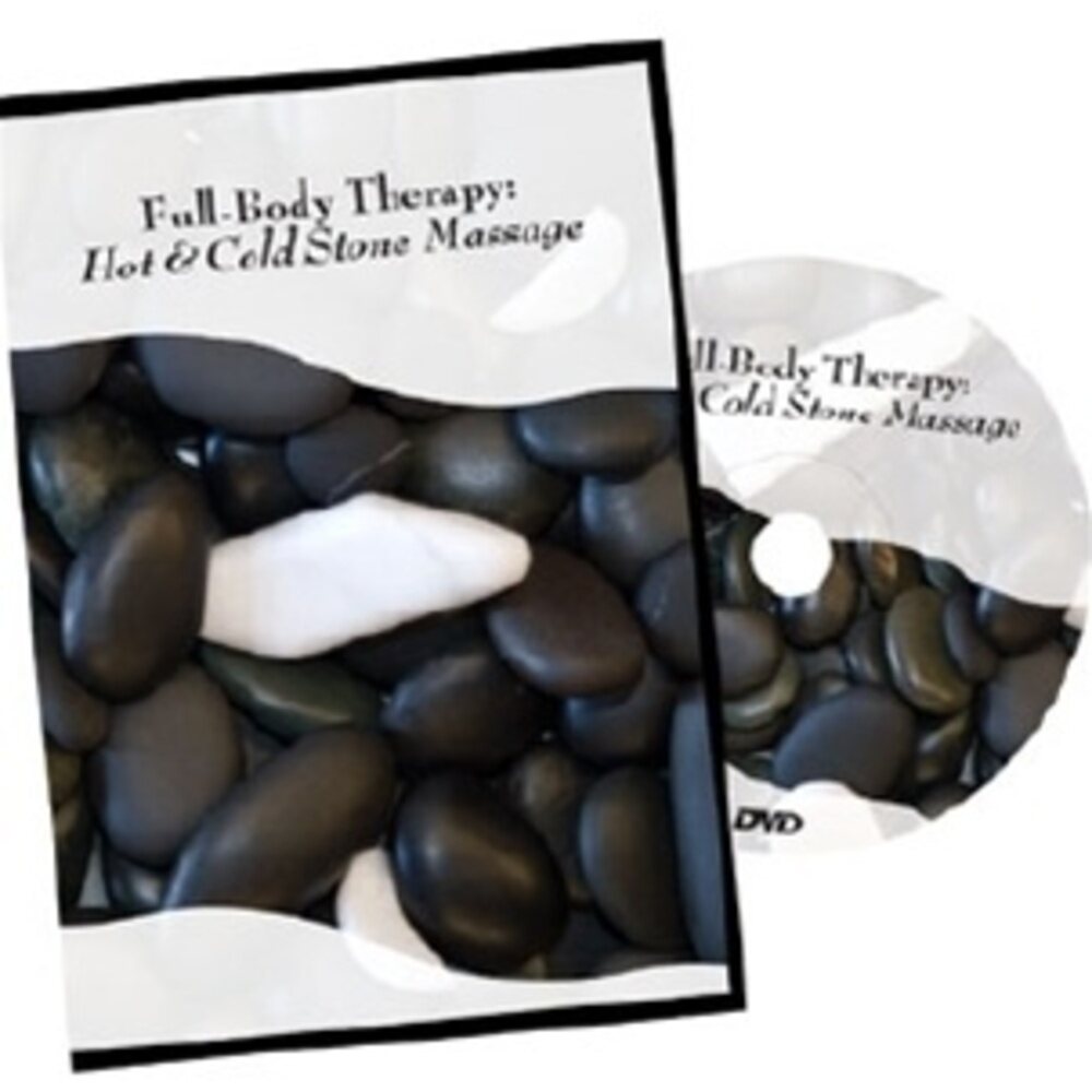 Hot & Cold Stone Massage DVD & Manual by DVD (TSED)