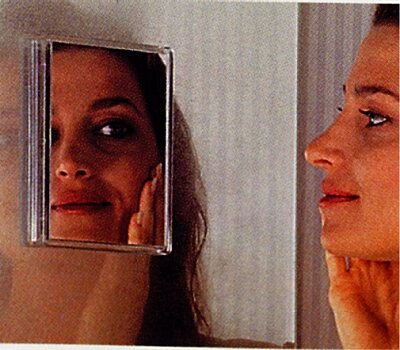 ZADRO Fogless Mirror with Suction Cups