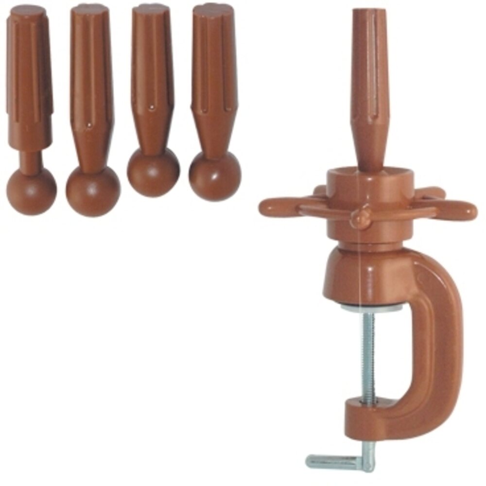 Celebrity Manikin Clamp Holder With 4 Stems (H-444
