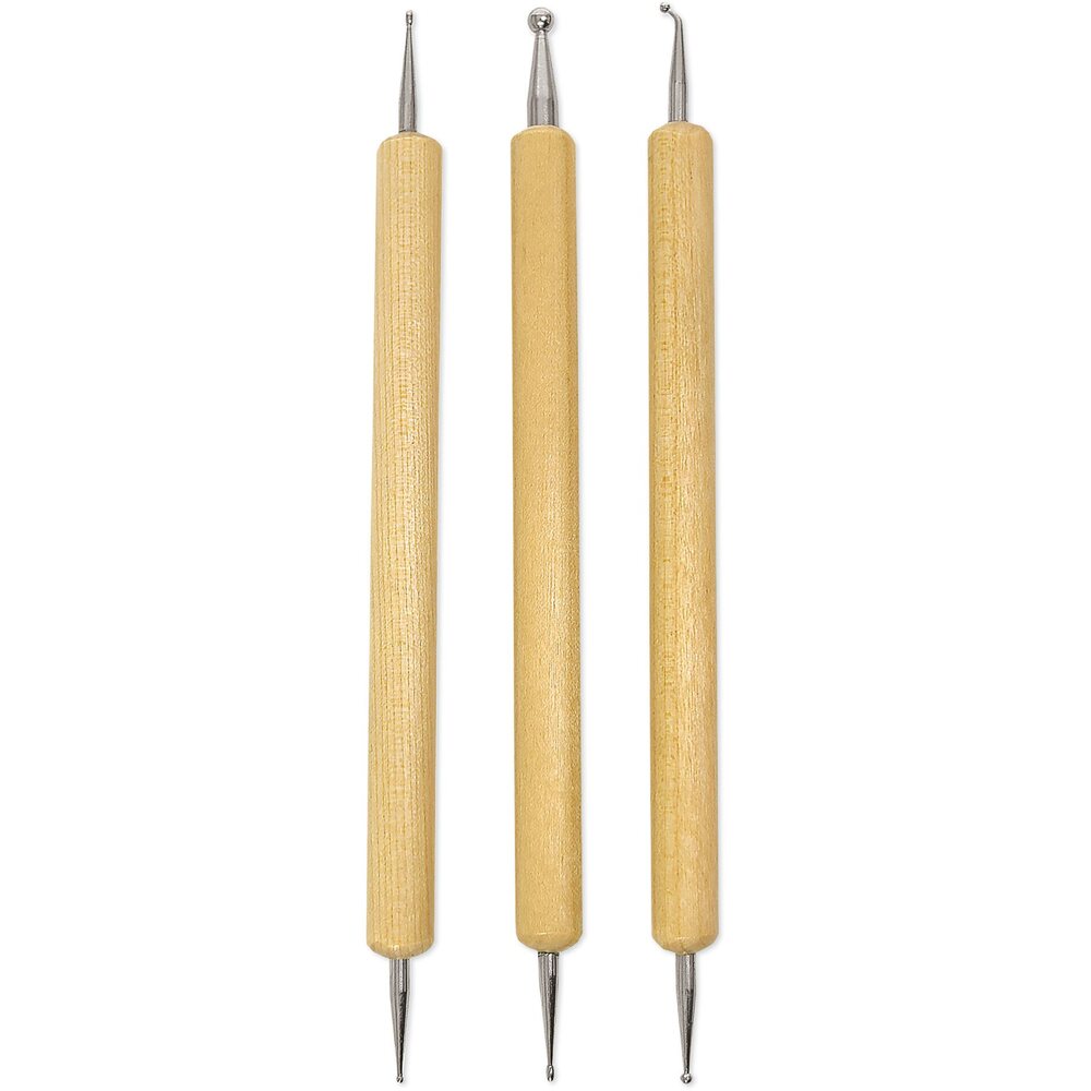 DL Professional 3 Piece Dotting And Marbling Nail