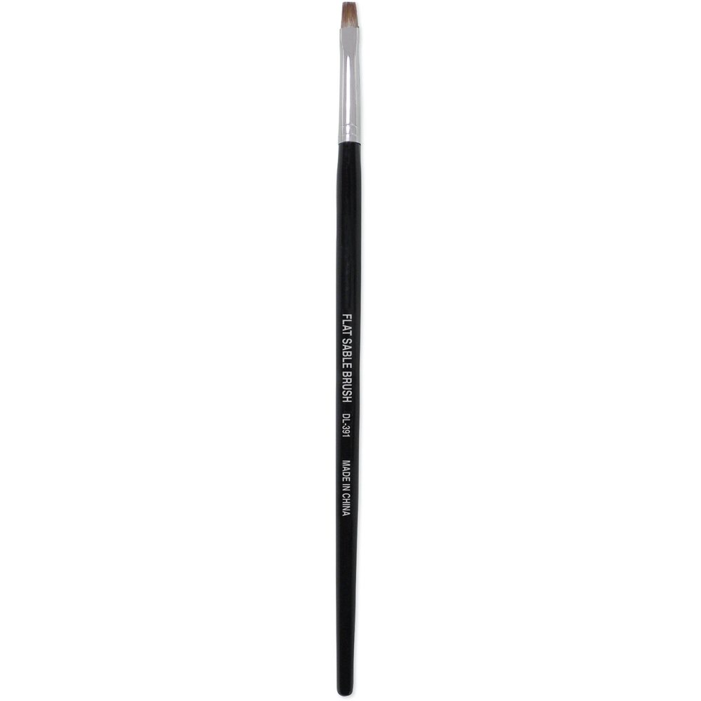 DL Professional Flat Sable Nail Art Brush (DL-391)