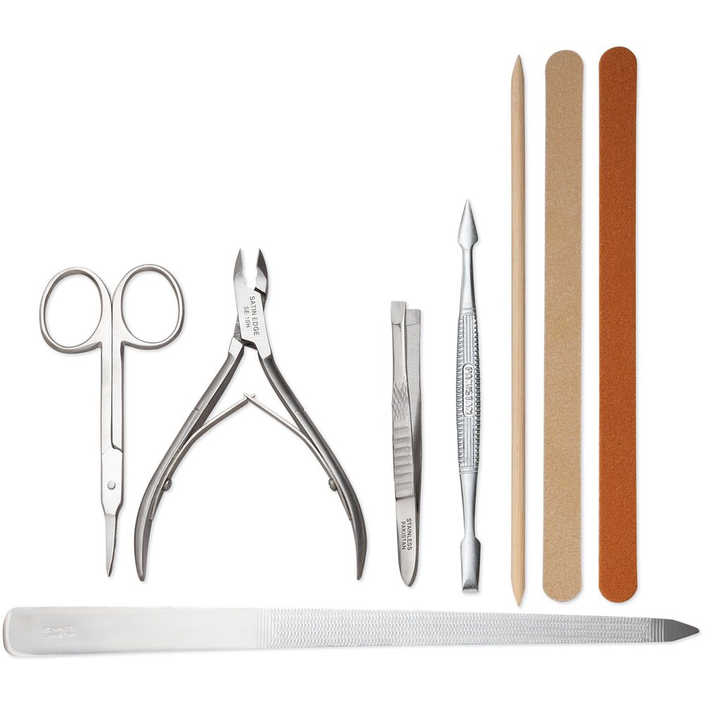 DL Professional Manicure Kit with Cuticle Scissor
