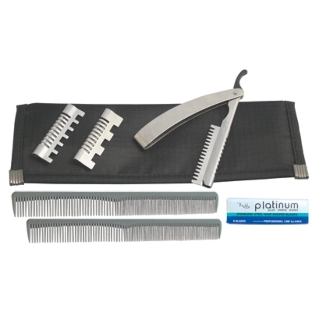 Diamond Edge Hair Styling Razor Kit (DE-RZKT)