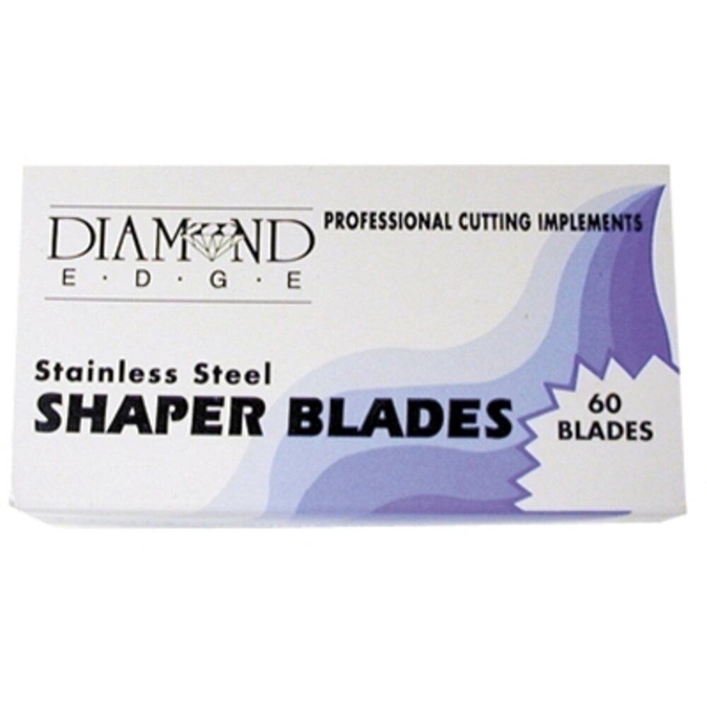Diamond Edge Shaper Blades 60 per Box (DE-BL60)