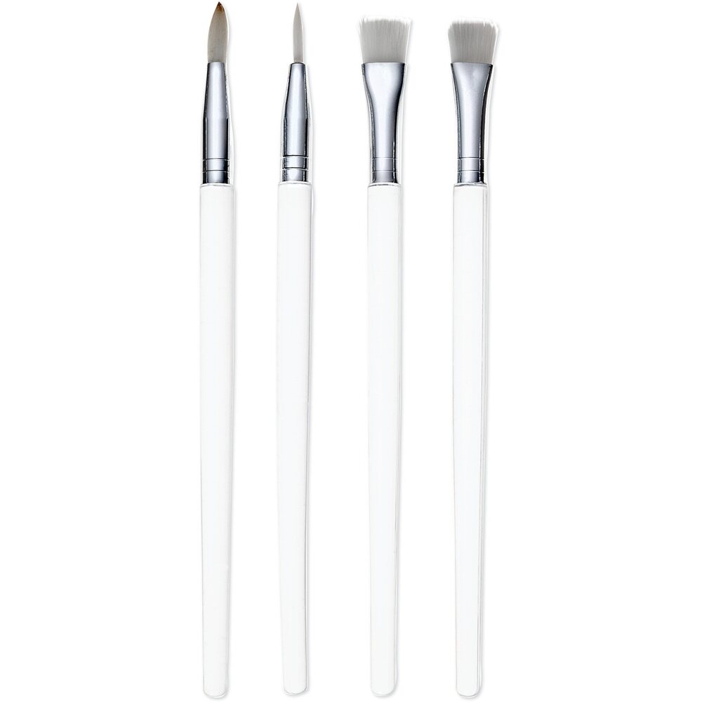 DL Professional 4 Piece Gel Brush Set (DL-C95)