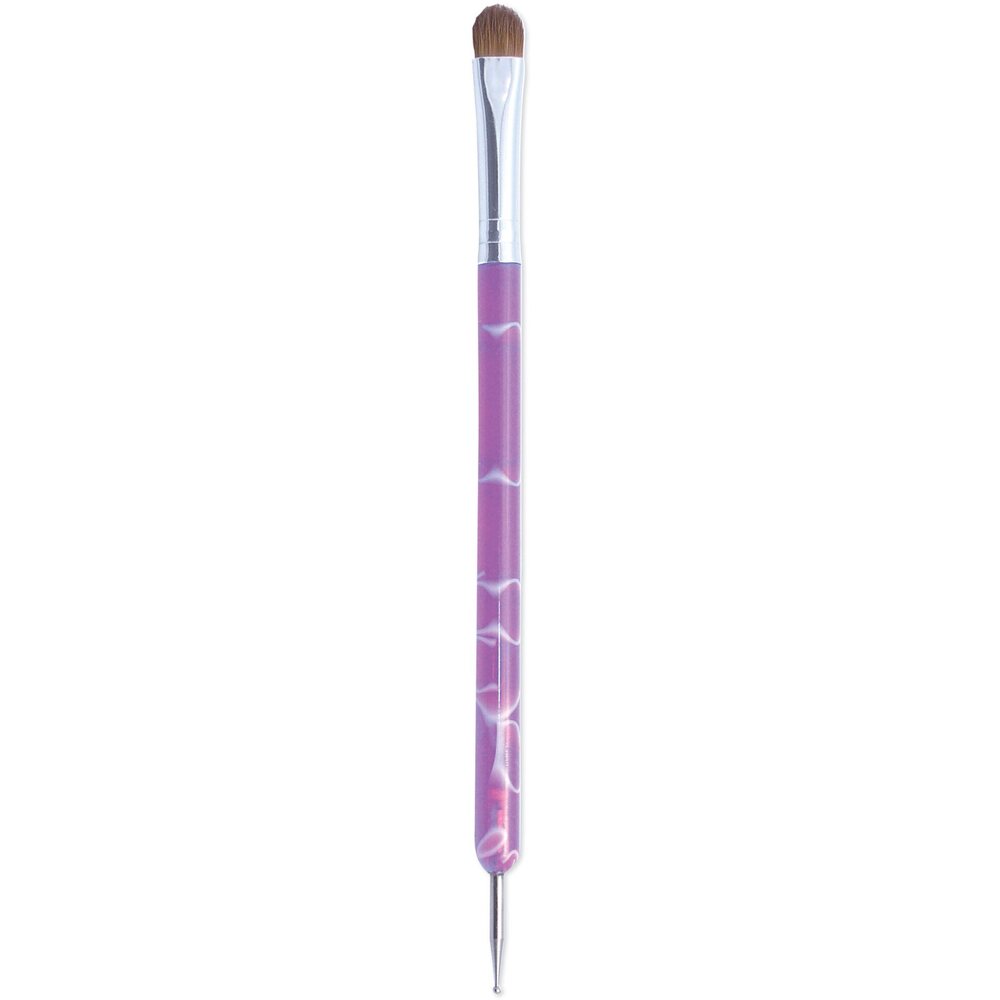 DL Professional Dotting Tool With Nail Art Brush (
