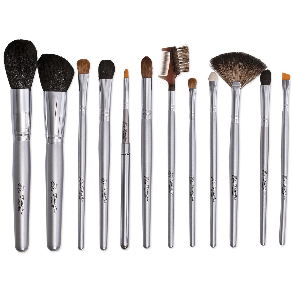 Fantasea 12 Piece Cosmetic Brush Set (FSC198)