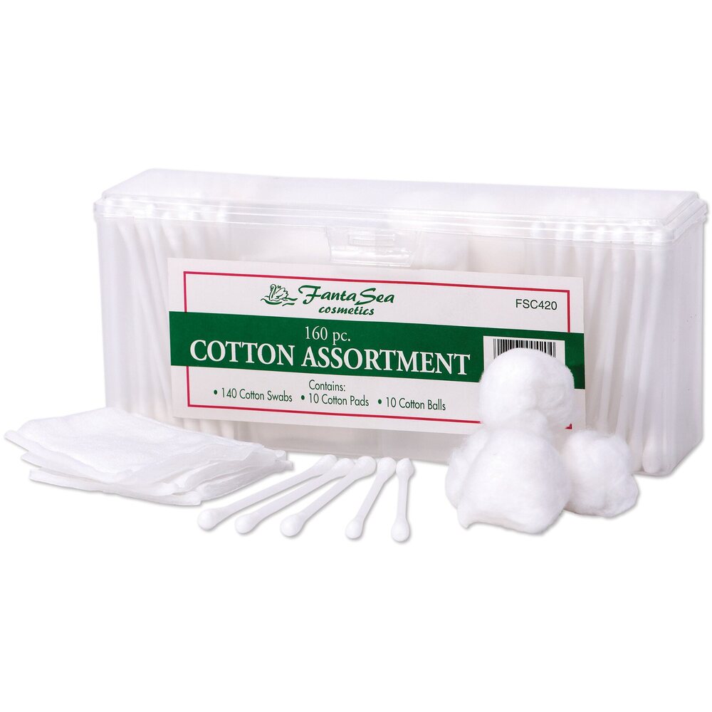 Fantasea 120 Piece Cotton Assortment (FSC420)