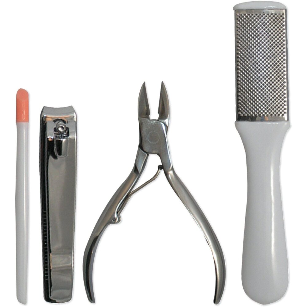Satin Edge 4 Piece Pedicure Kit (SE-2076)