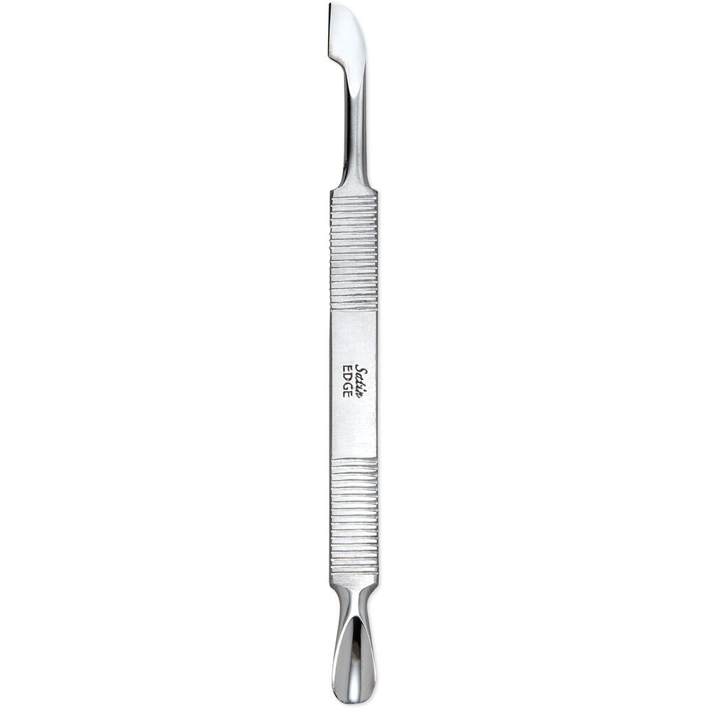 Satin Edge Cuticle Pusher And Nail Cleaner (SE-205