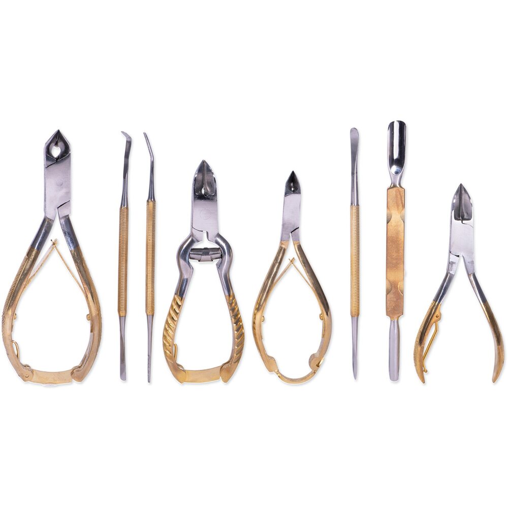 Satin Edge ManicurePedicure Set 9 Pieces (PEDI-8)