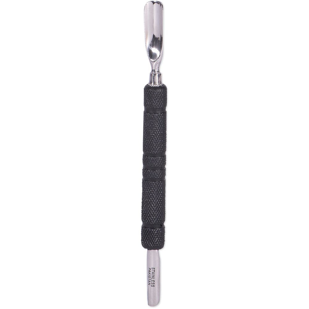 Satin Edge Rubber Grip Double Ended Cuticle Pusher