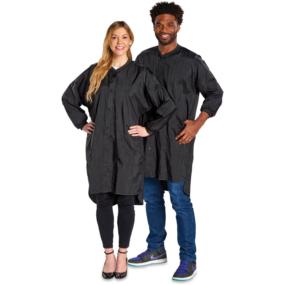 Scalpmaster Nylon Crinkle Uniform Elastic Black (