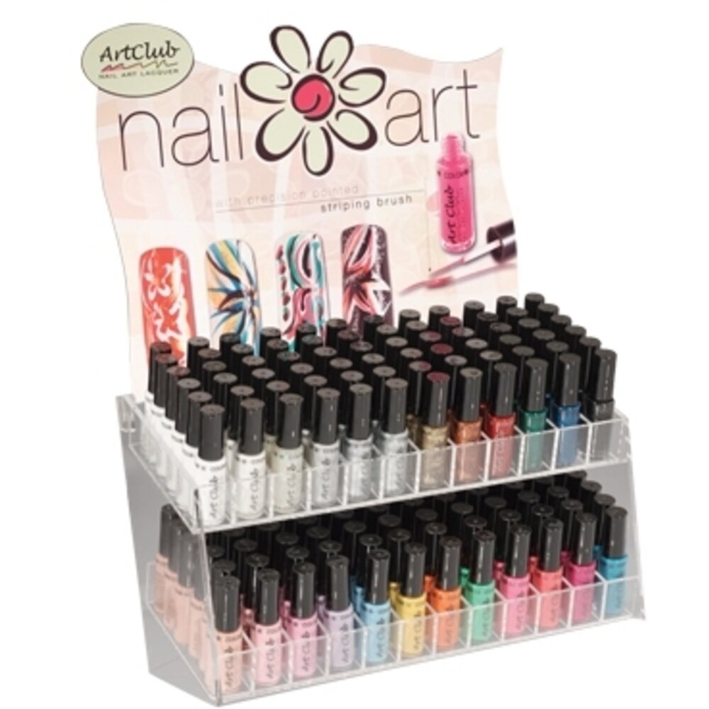 Art Club Nail Art 144 Piece Display (05DAC144)